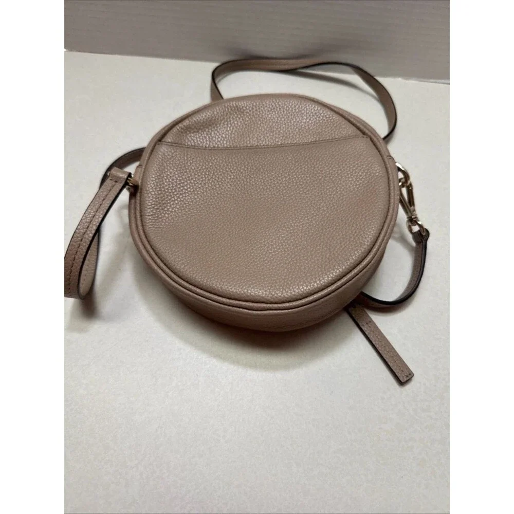Michael Kors Pebbled Leather Canteen Crossbody Bag
